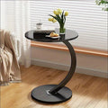 Round Small Coffee Table Living Room Sofa Side Table Bedroom Bedside Table Bedside Table Small Table Movable Coffee Table
